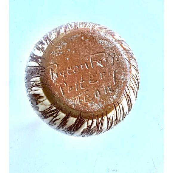 Rustic Textured Pigeon Forge Art Pottery Vase | Vintage Home Decor - Picture 5 of 10